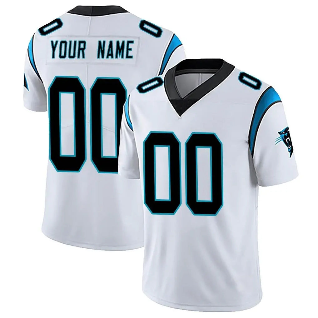 tocy Custom C.Panthers White Vapor Untouchable Limited Game Any Name & Numbers Stitched Jerseys