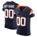 tocy Custom D.Broncos Navy Vapor F.U.S.E. Elite Stitched Jerseys