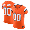 tocy Custom D.Broncos Vapor F.U.S.E. Elite Orange Stitched Jerseys