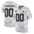 tocy Custom D.Cowboys Arctic Camo Salute to Service Limited Home Game Any Name & Numbers Stitched Jerseys