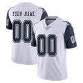 tocy Custom D.Cowboys White-Navy Limited Color Rush Vapor Untouchable Home Game Any Name & Numbers Stitched Jerseys