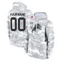 tocy Custom D.Lions Arctic Camo Salute to Service Hoodies Limited Game Any Name & Numbers Stitched Jerseys