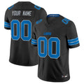 tocy Custom D.Lions Blue Vapor F.U.S.E. Limited Elite Stitched Jerseys