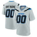 Tocy Custom D.Lions Silver 2026 Rivalries Collection Game Jersey