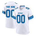 tocy Custom D.Lions White Alternate Home Game Any Name & Numbers Stitched Jerseys