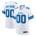tocy Custom D.Lions White Home Game Stitched Jerseys
