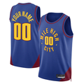 tocy Custom D.Nuggets Blue 2022-23 Swingman Jerseys - Statement Edition