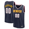tocy Custom D.Nuggets Navy Fast Break Jerseys - Icon Edition