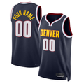 tocy Custom D.Nuggets Navy Swingman Jerseys - Icon Edition