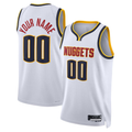 tocy Custom D.Nuggets White Swingman Jerseys - Association Edition