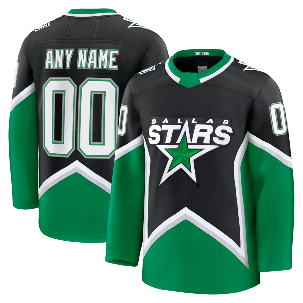 Tocy Custom D.Stars Black Alternate Premium Jerseys
