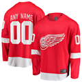 Tocy Custom D.Red wings Red Home Breakaway Jerseys