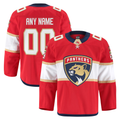 Tocy Custom F.Panthers Red Home Authentic Pro Jerseys