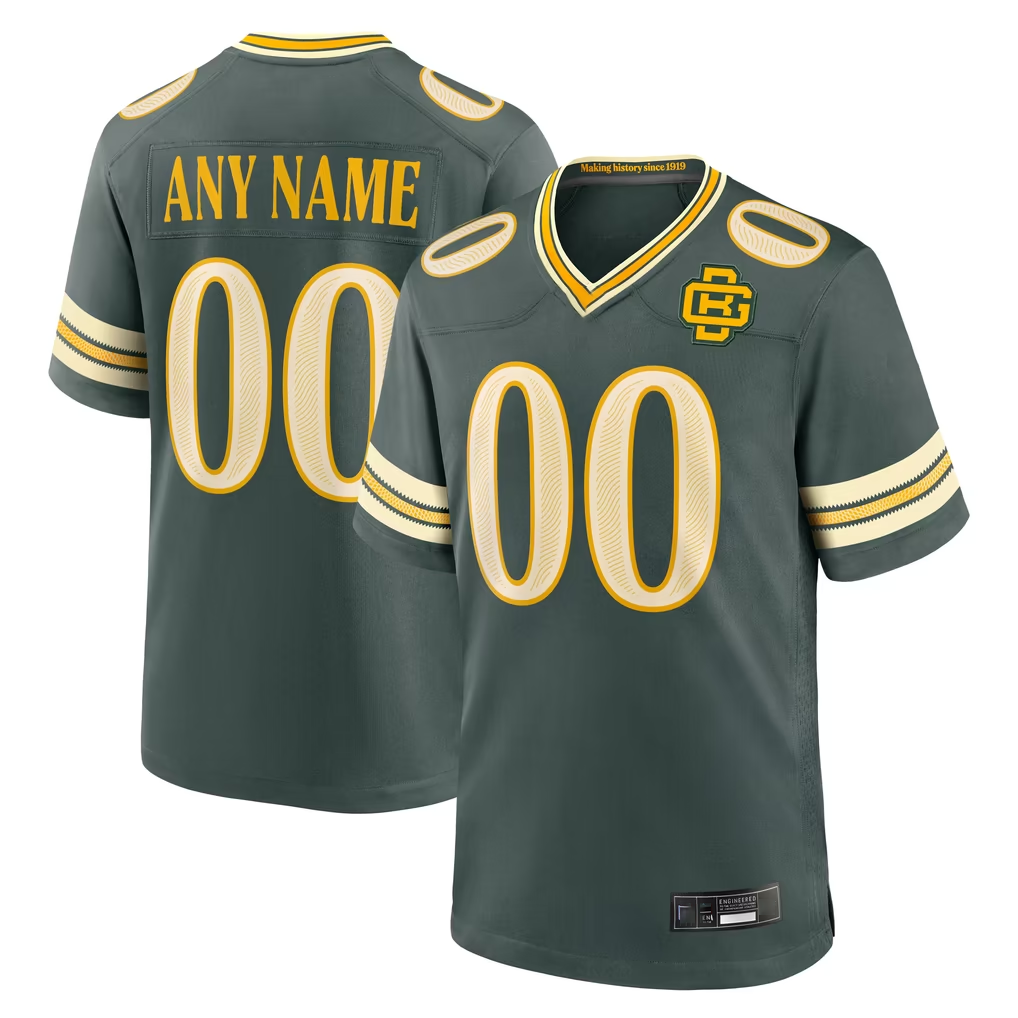 Tocy Custom GB.Packers Green 2026 Rivalries Collection Game Stitched Jerseys