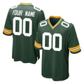 tocy Custom GB.Packers Green Home Game Any Name & Numbers Stitched Jerseys