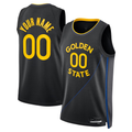 tocy Custom G.State Warriors Black 2024-25 Swingman Jerseys - Statement Edition