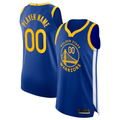tocy Custom G.State Warriors Blue 2020-21 Authentic Jerseys - Icon Edition