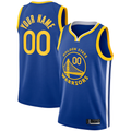 tocy Custom G.State Warriors Royal 2019-20 Swingman Jerseys - Icon