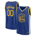 tocy Custom G.State Warriors Royal Fast Break Jerseys - Icon Edition