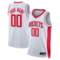 tocy Custom H.Rockets White 2022-2023 Swingman Stitched Jerseys- Statement Edition