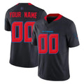 tocy Custom H.Texans Navy Limited 2nd Alternate Vapor F.U.S.E. Home Game Any Name & Numbers Stitched Jerseys