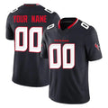 tocy Custom H.Texans Navy Limited Alternate Vapor F.U.S.E. Home Game Any Name & Numbers Stitched Jerseys