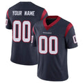 tocy Custom H.Texans Navy Limited Vapor Untouchable Home Game Any Name & Numbers Stitched Jerseys