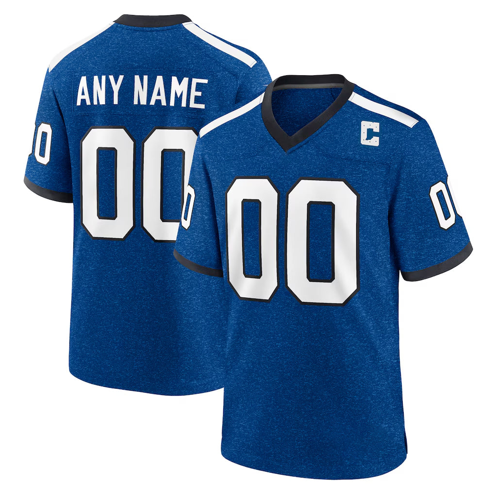 tocy Custom IN.Colts Royal Alternate Indiana Nights Home Game Any Name & Numbers Stitched Jerseys
