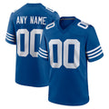 tocy Custom IN.Colts Royal Limited Home Game Any Name & Numbers Stitched Jerseys