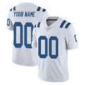 tocy Custom IN.Colts White Limited Vapor Untouchable Home Game Any Name & Numbers Stitched Jerseys