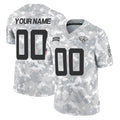 tocy Custom J.Jaguars Arctic Camo Salute To Service Limited Game Any Name & Numbers Stitched Jerseys