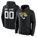 tocy Custom J.Jaguars Black Pullover Hoodies Limited Any Name & Numbers Stitched Jerseys