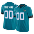 tocy Custom J.Jaguars Teal Vapor F.U.S.E. Limited Home Game Any Name & Numbers Stitched Jerseys