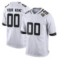 tocy Custom J.Jaguars White Home Game Any Name & Numbers Stitched Jerseys