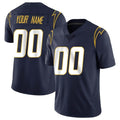 Johmsee Custom LA.Chargers Navy Limited Vapor Untouchable Home Game Any Name & Numbers Stitched Jerseys