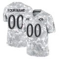 tocy Custom LA.Rams Arctic Camo Salute To Service Limited Game Any Name & Numbers Stitched Jerseys