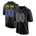tocy Custom LA.Rams Black Fashion Limited Home Game Any Name & Numbers Stitched Jerseys