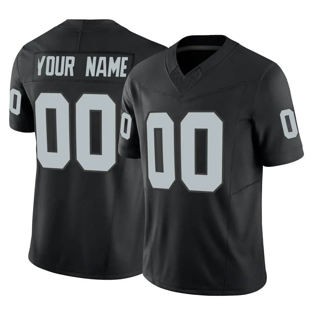 tocy Custom LV.Raiders Black Limited Vapor F.U.S.E. Home Game Any Name & Numbers Stitched Jerseys