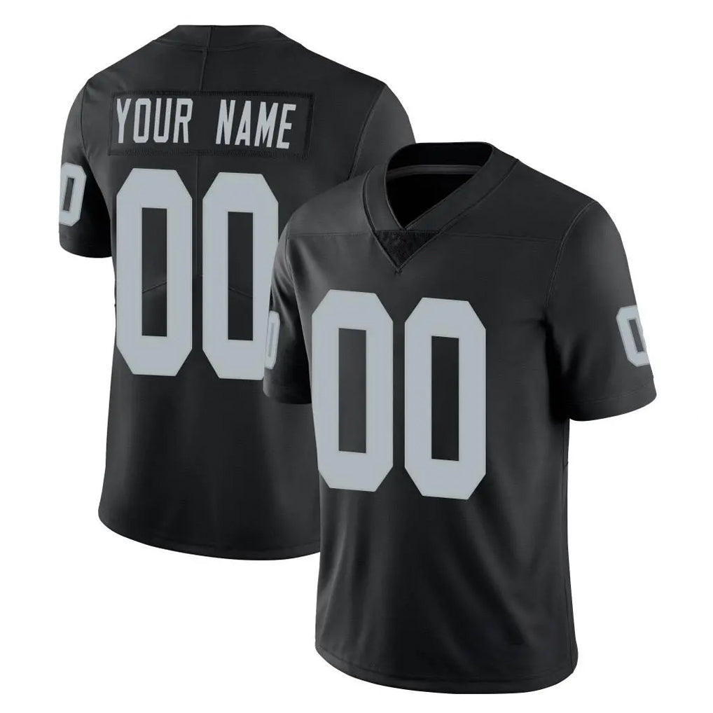 tocy Custom LV.Raiders Black Limited Vapor Untouchable Home Game Any Name & Numbers Stitched Jerseys