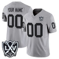 tocy Custom LV.Raiders Gray 2026 Vapor Limited Home Game Any Name & Numbers Stitched Jerseys
