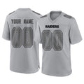 tocy Custom LV.Raiders Gray Atmosphere Fashion Limited Game Any Name & Numbers Stitched Jerseys