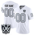 tocy Custom LV.Raiders White 2026 Vapor Limited Home Game Any Name & Numbers Stitched Jerseys