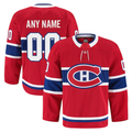 Tocy Custom Montreal Canadiens Red Home Authentic Pro Jerseys