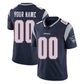 Tocy Custom NE.Patriots Navy Limited Vapor Home Game Any Name & Numbers Stitched Jerseys