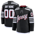 Tocy Custom N.Jersey Devils Black Alternate Premium Jerseys