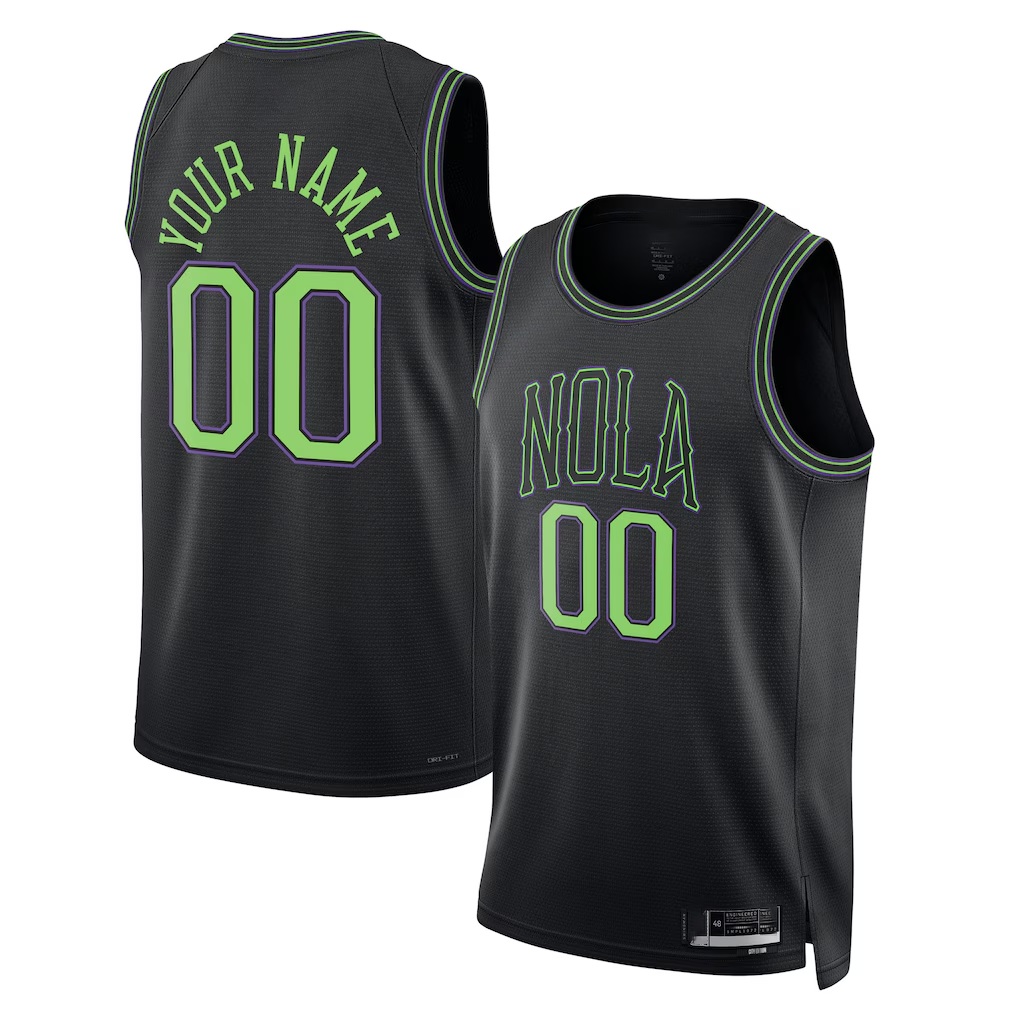 tocy Custom NO.Pelicans hite Swingman Stitched Jerseys- Association Edition