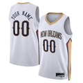 tocy Custom NO.Pelicans Black 2025-2026 City Edition Swingman Stitched Jerseys