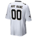 tocy Custom NO.Saints White Home Game Stitched Jerseys