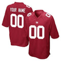 Tocy Custom NY.Giants Red Home Game Any Name & Numbers Stitched Jerseys
