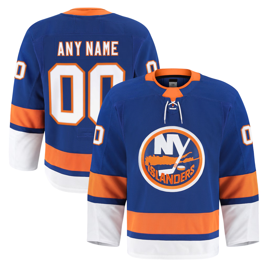 Tocy Custom NY.Islanders Royal Home Authentic Pro Jerseys